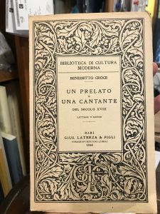 UN PRELATO E UNA CANTANTE DEL SECOLO XVIII, DECIMOTTAVO. ENEA …