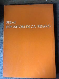 PRIMI ESPOSITORI DI CA’ PESARO