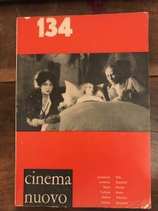 CINEMA NUOVO. RASSEGNA BIMESTRALE DI CULTURA. NR. 134 LUG-AGO 1958