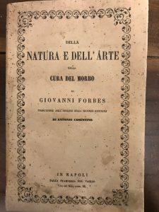 DELLA NATURA E DELL’ARTE NELLA CURA DEL MORBO