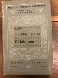 CHIRURGIE DE L’ABDOMEN