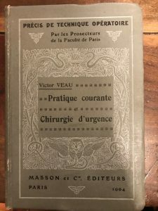 PRATIQUE COURANTE ET CHIRURGIE D’URGENCE