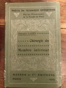 CHIRURGIE DU MEMBRE INFERIEUR