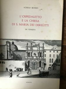 L’OSPEDALETTO E LA CHIESA DI S. MARIA DEI DERELITTI IN …