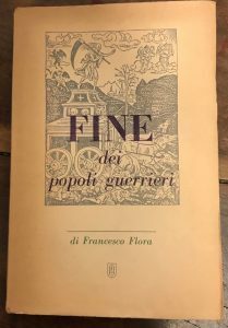 FINE DEI POPOLI GUERRIERI