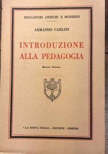 INTRODUZIONE ALLA PEDAGOGIA