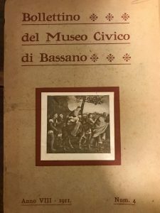 BOLLETTINO DEL MUSEO CIVICO DI BASSANO ANNO VIII – 1911 …