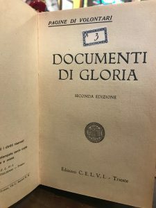 DOCUMENTI DI GLORIA. SECONDA EDIZIONE