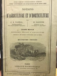 NOTIONS D’AGRICULTURE ET D’HORTICULTURE