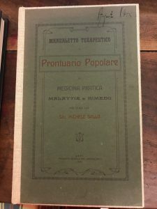 MANUALETTO TERAPEUTICO O PRONTUARIO POPOLARE DI MEDICINA PRATICA. MALATTIE E …