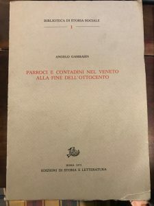 PARROCI E CONTADINI NEL VENETO ALLA FINE DELL’OTTOCENTO