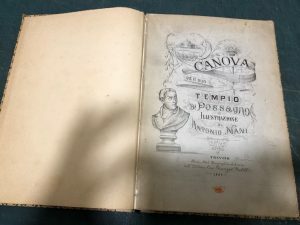 CANOVA ED IL SUO TEMPIO DI POSSAGNO. ILLUSTRAZIONE DI ANTONIO …