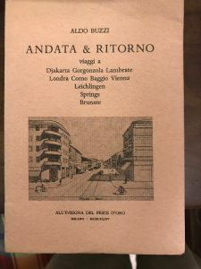 ANDATA E RITORNO. VIAGGI A DJAKARTA GORGONZOLA LAMBRATE LONDRA COMO …