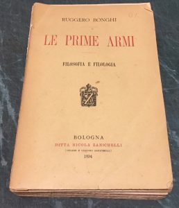 Le prime armi