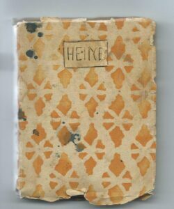 BUCH DER LIEDER VON HEINRICH HEINE – AUSGEWAEHLT VON HANS …