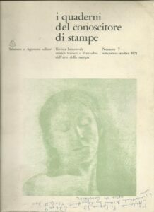 I QUADERNI DEL CONOSCITORE DI STAMPE – NR 7 SETTEMBRE-OTTOBRE …