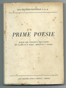 PRIME POESIE – SCELTE PER INIZIATIVA DELL’UNIONE EX ALLIEVI DI …