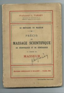 (MASSAGGI) LE BREVIAIRE DU MASSEUR – PRECIS DE MASSAGE SCIENTIFIQUE …