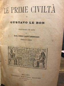 LE PRIME CIVILTA’