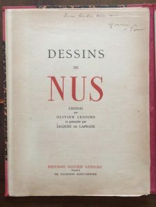 DESSINS DE NUS CHOISIS PAR OLIVIER LESOURD ET PRESENTES PAR …