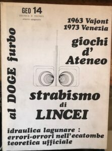 GEO 14. TECNICA E TECNICI. PERIODICO TECNICO. 1973