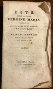 VITA DELLA SANTISSIMA VERGINE MARIA MADRE DI DIO RICAVATA DALLE …