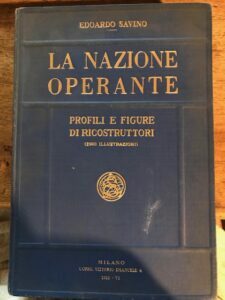 LA NAZIONE OPERANTE. PROFILI E FIGURE DI RICOSTRUTTORI