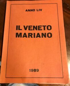 IL VENETO MARIANO. ANNO LIV. 1989