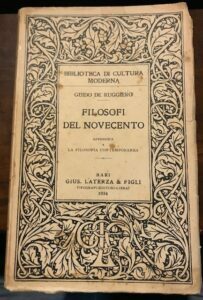 FILOSOFI DEL NOVECENTO. APPENDICE A LA FILOSOFIA CONTEMPORANEA