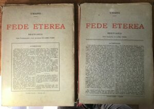 FEDE ETEREA BREVIARIO PARTE FONDAMENTALE PARTE ACCESSORIA PARTE SUPPLETIVA.