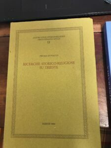 RICERCHE STORICO-RELIGIOSE SU TRIESTE