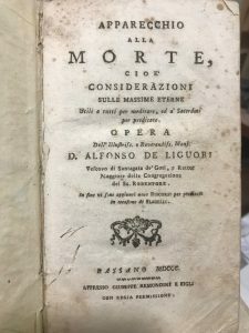 APPARECCHIO ALLA MORTE CIOE’ CONSIDERAZIONI SULLE MASSIME ETERNE UTILI A …