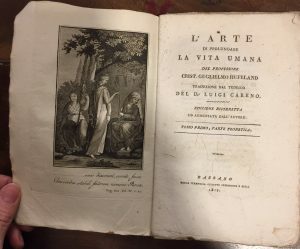 L’ARTE DI PROLUNGARE LA VITA UMANA. TOMO PRIMO, PARTE TEORETICA