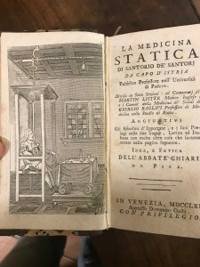 LA MEDICINA STATICA DI SANTORIO DE’ SANTORJ … DIVISA IN …