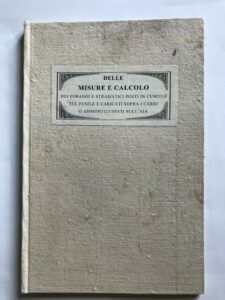 DELLE MISURE E CALCOLO DEI FORAGGI E STRAMATICI POSTI IN …