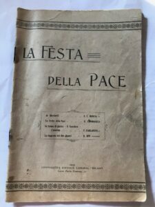 LA FESTA DELLA PACE