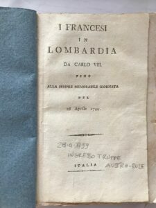 I FRANCESI IN LOMBARDIA DA CARLO VIII FINO ALLA SEMPRE …