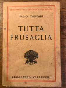 TUTTA FRUSAGLIA XXXVIII CRONACHE