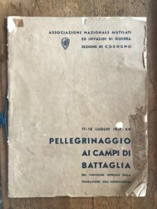 PELLEGRINAGGI AI CAMPI DI BATTAGLIA NEL VENTESIMO ANNUALE DELLA FONDAZIONE …