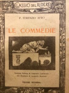 LE COMMEDIE DI P.TERENZIO AFRO. VOLUME SECONDO