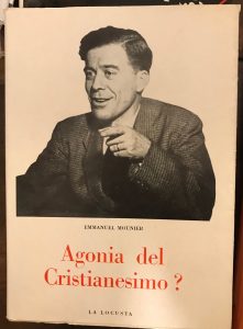 AGONIA DEL CRISTIANESIMO ?