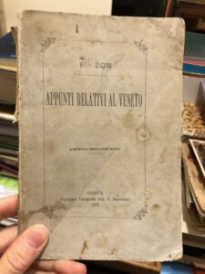 APPUNTI RELATIVI AL VENETO