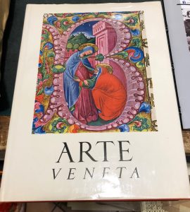 ARTE VENETA, RIVISTA DI STORIA DELL’ARTE. ANNATA XXVII, 1973