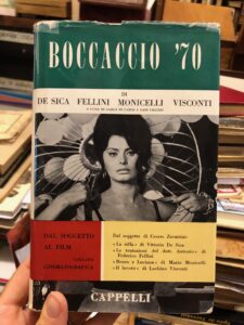 BOCCACCIO ’70 – DAL SOGGETTO AL FILM