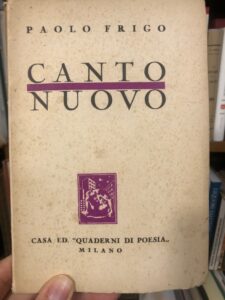 CANTO NUOVO