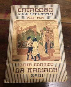 CATALOGO LIBRI SCOLASTICI 1923-1924 – DITTA EDITRICE LA ITALIANA BARI