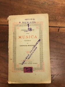 CENTO PENSIERI SULLA MUSICA RACCOLTI DA LEOPOLDO MASTRIGLI