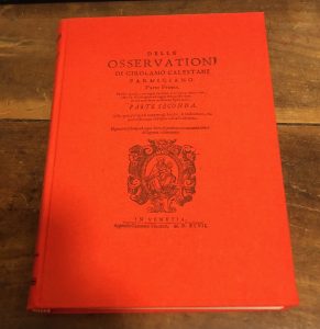 DELLE OSSERVAZIONI DI GIROLAMO CALESTANI. PARTE PRIMA E PARTE SECONDA …