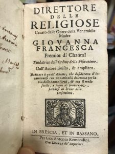 DIRETTORE DELLE RELIGIOSE CAVATO DALLE OPERE DELLA VENERABILE MADRE GIOVANNA …