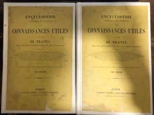 ENCYCLOPEDIE THEORIQUE ET PRATIQUE DES CONNAISSANCES UTILES…TOMO I E II